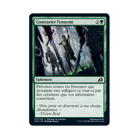 (Foil) Verte - Contrarier l'ennemi (C) [IKO]