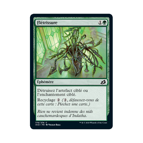 (Foil) Verte - Flétrissure (C) [IKO]
