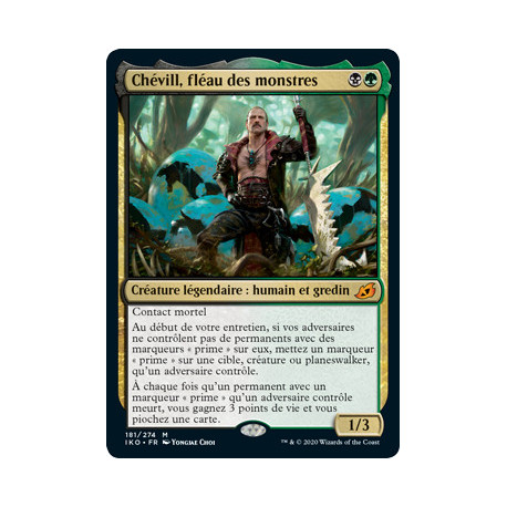 (Foil) Or - Chévill, fléau des monstres (M) [IKO]