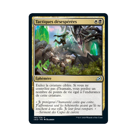 (Foil) Or - Tactiques désespérées (U) [IKO]