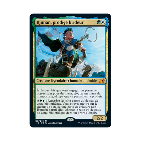 (Foil) Or - Kinnan, prodige brideur (M) [IKO]
