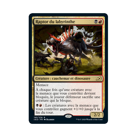 (Foil) Or - Raptor du labyrinthe (R) [IKO]