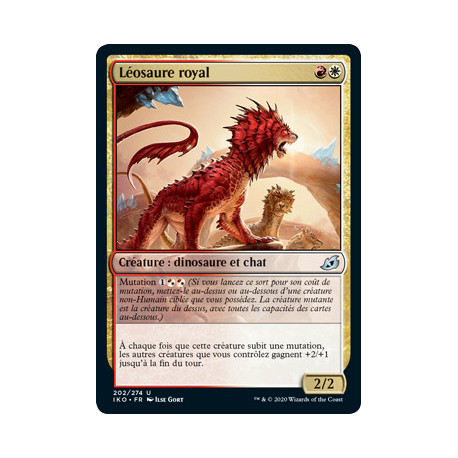 (Foil) Or - Léosaure royal (V1) (U) [IKO]