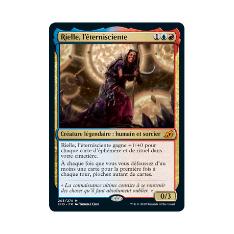 (Foil) Or - Rielle, l'éternisciente (M) [IKO]