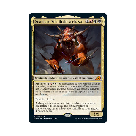 (Foil) Or - Snapdax, Zénith de la chasse (V1) (M) [IKO]