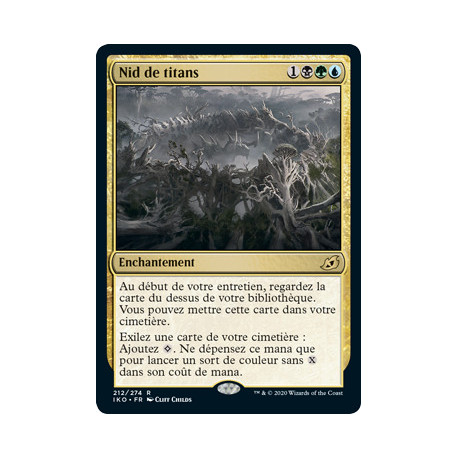 (Foil) Or - Nid de titans (R) [IKO]