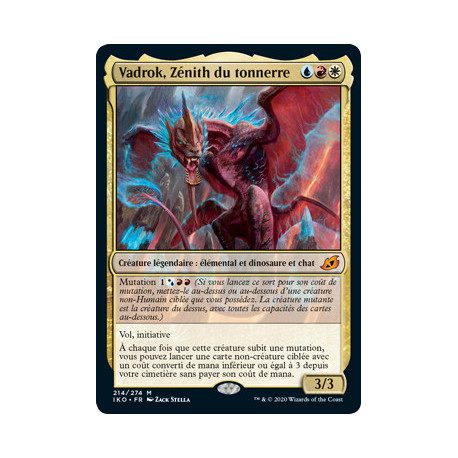 (Foil) Or - Vadrok, Zénith du tonnerre (V1) (M) [IKO]