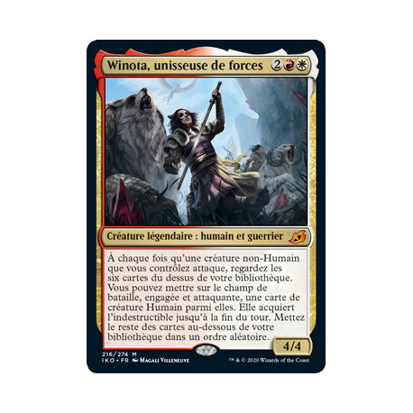 (Foil) Or - Winota, unisseuse de forces (M) [IKO]