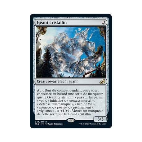 (Foil) Incolore - Géant cristallin (R) [IKO]