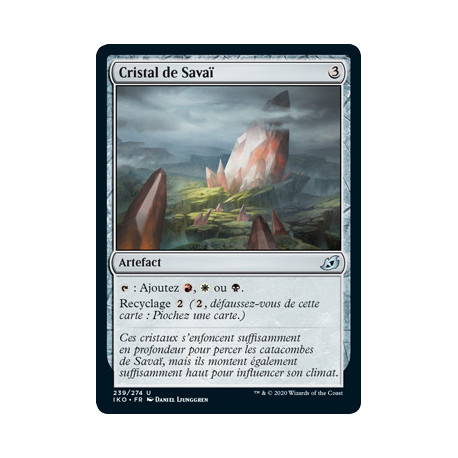 (Foil) Incolore - Cristal de Savaï (U) [IKO]