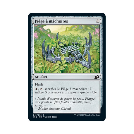 (Foil) Incolore - Piège à mâchoires (C) [IKO]