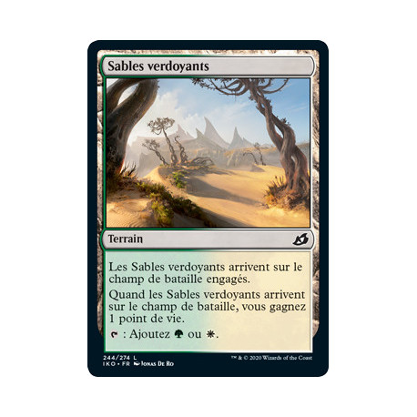(Foil) Terrain - Sables verdoyants (C) [IKO]