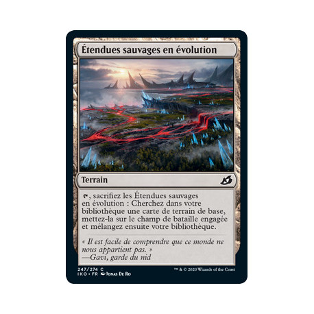 (Foil) Terrain - Étendues sauvages en évolution (C) [IKO]