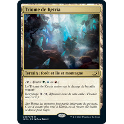 (Foil) Terrain - Triome de Ketria (V1) (R) [IKO]