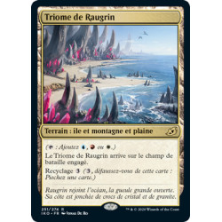 (Foil) Terrain - Triome de Raugrin (V1) (R) [IKO]