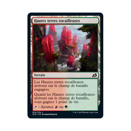 (Foil) Terrain - Hautes terres rocailleuses (C) [IKO]
