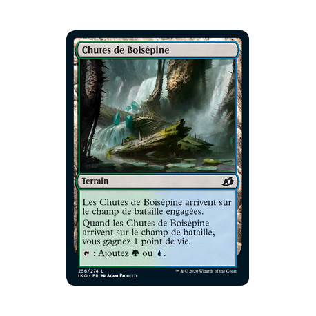(Foil) Terrain - Chutes de Boisépine (C) [IKO]