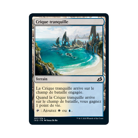 (Foil) Terrain - Crique tranquille (C) [IKO]