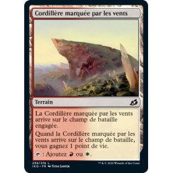 (Foil) Terrain - Cordillère marquée par les vents (C) [IKO]