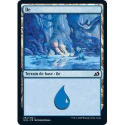 (Foil) Terrain - Île (V2) (L) [IKO]