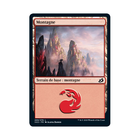 (Foil) Terrain - Montagne (V1) (L) [IKO]