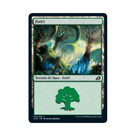 (Foil) Terrain - Forêt (V1) (L) [IKO]