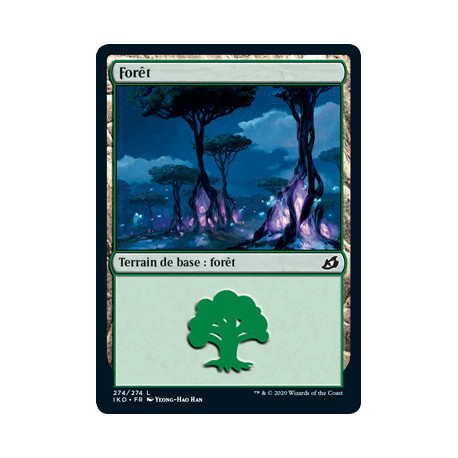 (Foil) Terrain - Forêt (V3) (L) [IKO]