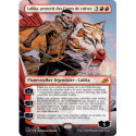 (Foil) Rouge - Lukka, proscrit des Capes de cuivre (V2, Borderless) (M) [IKO]