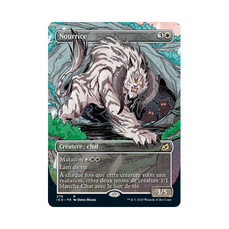 (Foil) Blanche - Nourrice (V2, Showcase Frame) (R) [IKO]