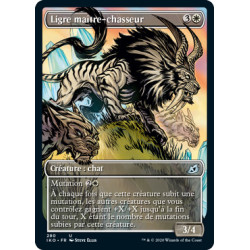 (Foil) Blanche - Ligre maître-chasseur (V2, Showcase Frame) (U) [IKO]