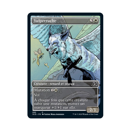 (Foil) Blanche - Vulperruche (V2, Showcase Frame) (C) [IKO]