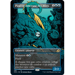 (Foil) Bleue - Pieuvre fonceuse des mers (V2, Showcase Frame) (R) [IKO]