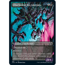 (Foil) Noire - Chuchoteur des cavernes (V2, Showcase Frame) (C) [IKO]
