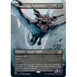 (Foil) Noire - Chauve-souris funèbre (V2, Showcase Frame) (R) [IKO]