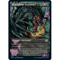 (Foil) Noire - Hémophage insatiable (V2, Showcase Frame) (U) [IKO]