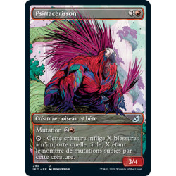 (Foil) Rouge - Psittacérisson (V2, Showcase Frame) (U) [IKO]