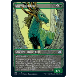 (Foil) Verte - Starrix prospère (V2, Showcase Frame) (U) [IKO]