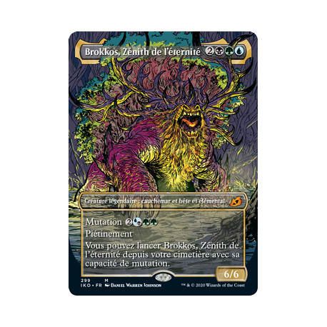 (Foil) Or - Brokkos, Zénith de l'éternité (V2, Showcase Frame) (M) [IKO]
