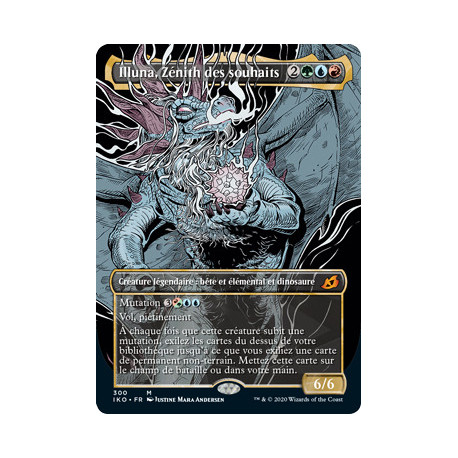 (Foil) Or - Illuna, Zénith des souhaits (V2, Showcase Frame) (M) [IKO]