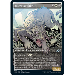 (Foil) Or - Nécropanthère (V2, Showcase Frame) (U) [IKO]