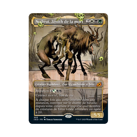 (Foil) Or - Nethroï, Zénith de la mort (V2, Showcase Frame) (M) [IKO]