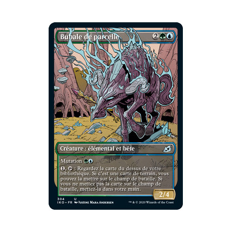 (Foil) Or - Bubale de parcelle (V2, Showcase Frame) (U) [IKO]