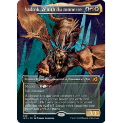 (Foil) Or - Vadrok, Zénith du tonnerre (V2, Showcase Frame) (M) [IKO]
