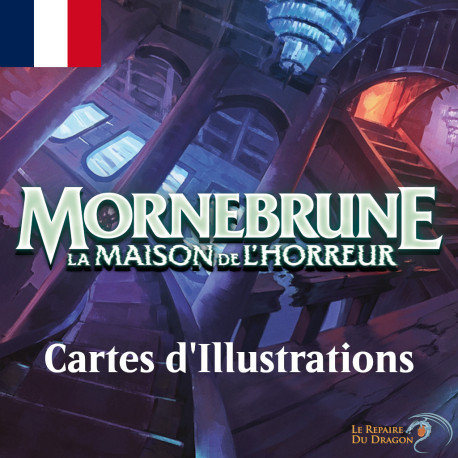 Set des cartes d'Illustrations : Mornebrune La Maison de l'Horreur - Magic The Gathering