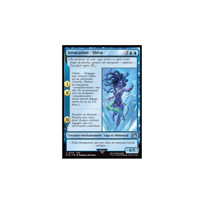 Magic The Gathering - Invocation : Shiva (V1) [FIN]