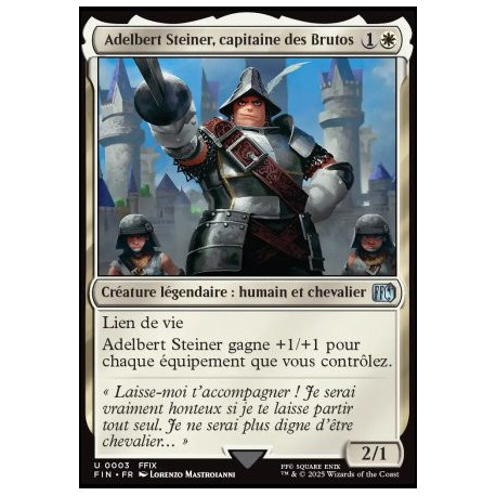 (Foil) Blanche - Adelbert Steiner, capitaine des Brutos (U) [FIN]