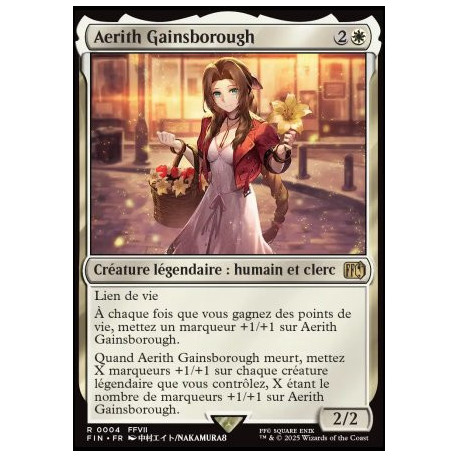 (Foil) Blanche - Aerith Gainsborough (V1) (R) [FIN]