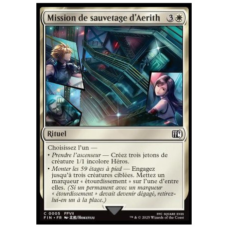 (Foil) Blanche - Mission de sauvetage d'Aerith (C) [FIN]