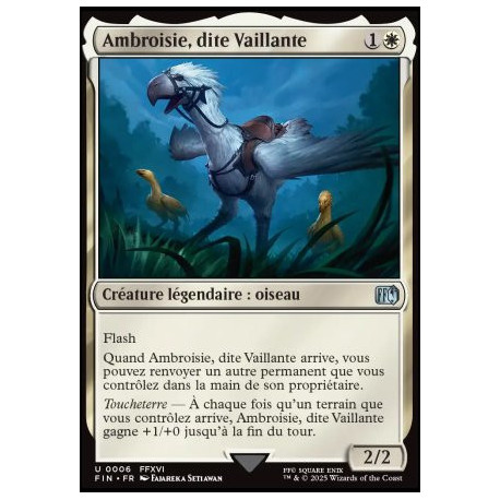 (Foil) Blanche - Ambroisie, dite Vaillante (V1) (U) [FIN]