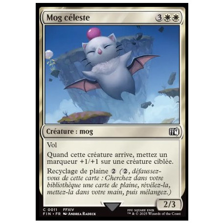 (Foil) Blanche - Mog céleste (C) [FIN]